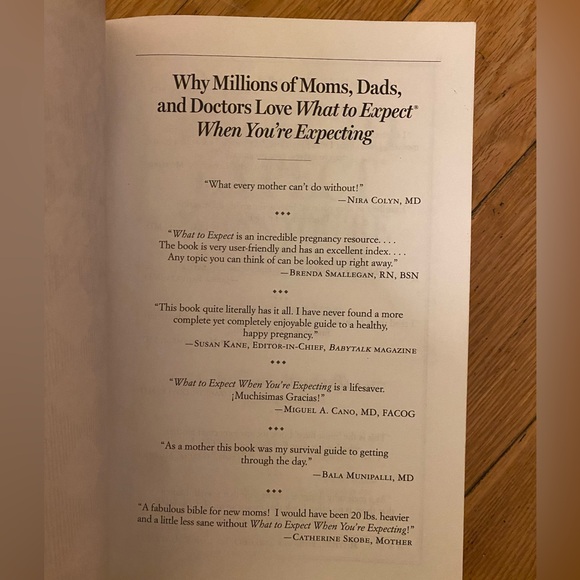 What To Expect When You’re Expecting. #1 selling Pregnancy book. Almost new. - Picture 2 of 5